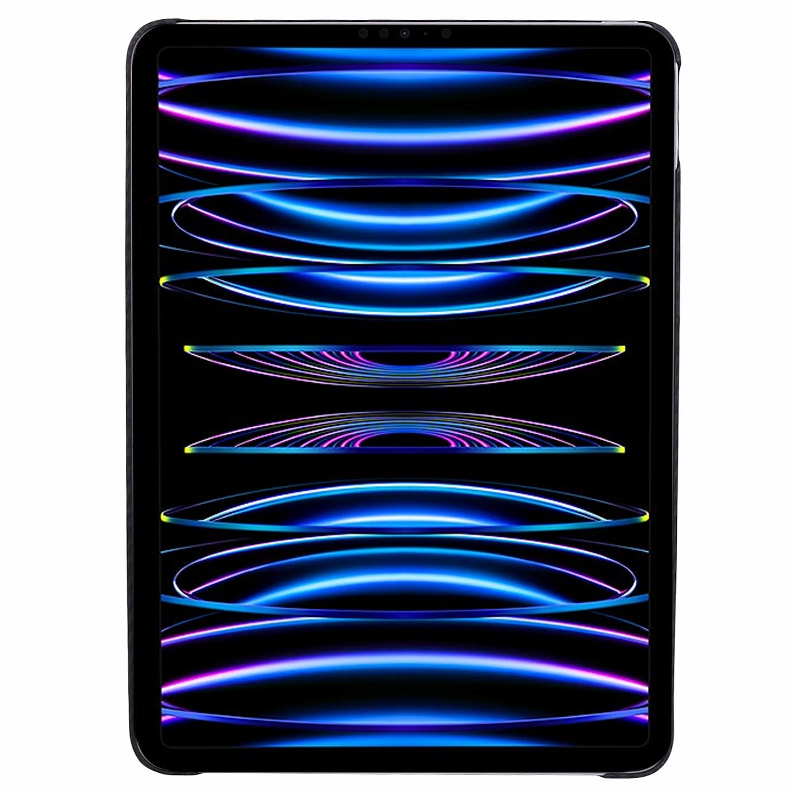 For iPad Pro 11-inch (2018) / (2020) / (2021) / (2022) Aramid Fiber Case 1500D Coarse Texture Tablet Cover, Black For iPad Pro 11-inch (2018) / (2020) / (2021) / (2022) Aramid Fiber Case 1500D Coarse Texture Tablet Cover, Black